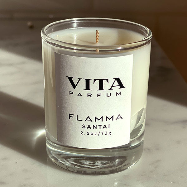 FLAMMA CANDLE - CLEAR