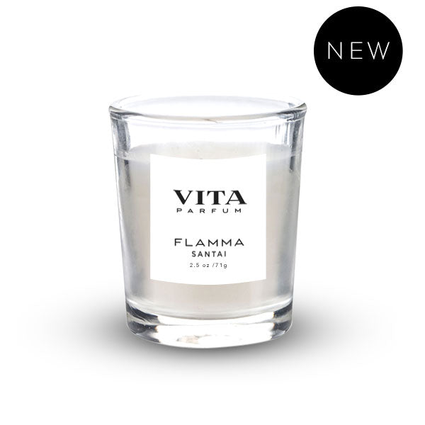 FLAMMA CANDLE - CLEAR
